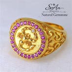 Sans prix de réserve - Bague Argent, Diamant naturel et