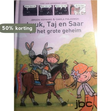 Luuk, Taj en Saar en het grote geheim - Jorgen Hofmans &, Verzenden, Zo goed als nieuw, Jorgen Hofmans & Camila Fialkowski