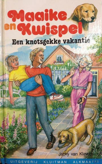 Maaike en kwispel knotsgekke vakantie / Klavertje vier, Verzenden, Zo goed als nieuw, Klaveren
