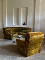 Laauser - Fauteuil (4) - Fluweelstof - Modulair bankstel