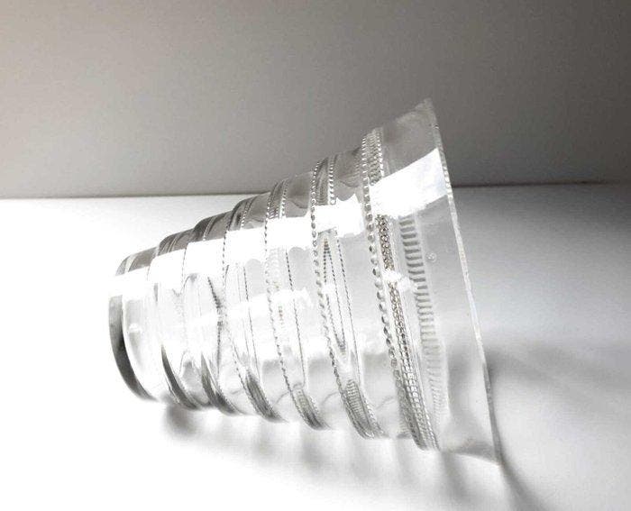 Lalique - René Lalique - Balustervaas - Kristal - René, Antiquités & Art, Antiquités | Verre & Cristal