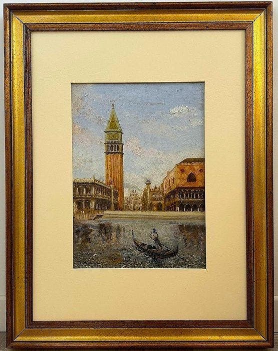 Pietro Bortoluzzi, in arte Pieretto Bianco (1875-1937) -, Antiek en Kunst, Kunst | Schilderijen | Klassiek