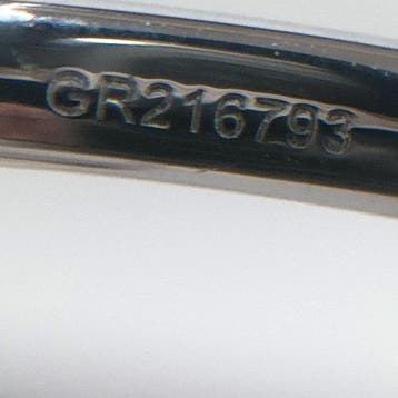 Graff - Ring Platina - band, Handtassen en Accessoires, Nieuw