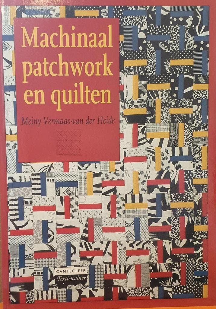 Machinaal patchwork en quilten / Cantecleer textielcahier, Livres, Loisirs & Temps libre, Envoi