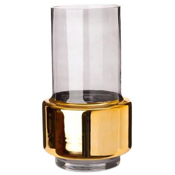 Polspotten Smoked Gold Lobby Vaas - M - Ongebruikt, Verzenden