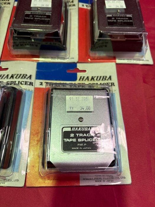 Hakuba 5x Nieuwe Hakuba HA378 “2 Track Tape Splicer” – Made, Collections, Appareils photo & Matériel cinématographique