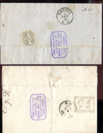 Italiaanse oude staten - Toscane 1860 - Voorlopige regering., Postzegels en Munten, Gestempeld