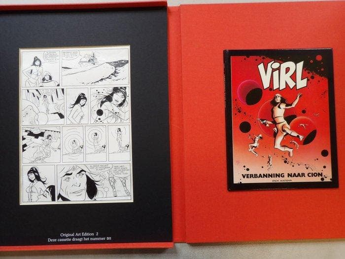 Dick Matena - Virl - Verbanning naar Cion - Luxe box op, Livres, BD