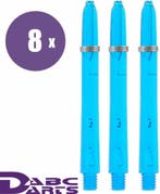 ABC Darts – Edgeglow Cyan Blauw - 8 sets (Dart Shafts), Sports & Fitness, Fléchettes, Ophalen of Verzenden, Shafts