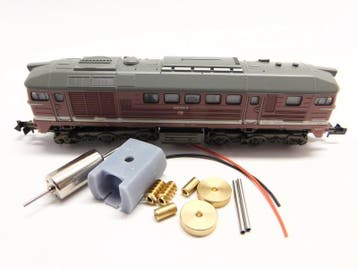 micromotor NM070C motor ombouwset voor Minitrix BR 220, CSD, Verzenden, Overige typen