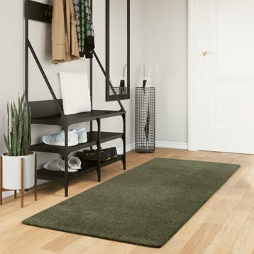 vidaXL Vloerkleed HUARTE laagpolig zacht wasbaar 80x200 cm, Verzenden, Nieuw