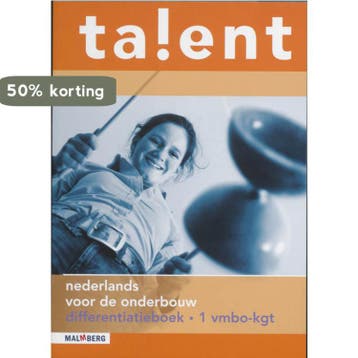 Talent 1 Vmbo-kgt Differentiatieboek 9789034545435 E. Mulder, Verzenden, E. Mulder