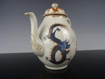 Theepot - Porselein - Qing dynastie 1644-1911