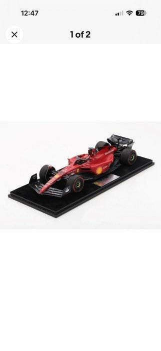 Look Smart 1:18 - Model raceauto - Ferrari F1-75 - Nog, Nieuw