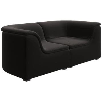 Studio Henk Blanket Sofa 2-zitszetel Met Hocker - Modulaire, Maison & Meubles, Canapés | Salons, Verzenden