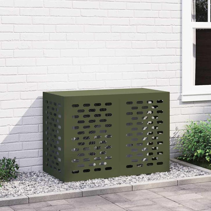 vidaXL Air Conditioner Hoes Olijfgroen 100 x 50 x 70 cm, Electroménager, Climatiseurs, Envoi