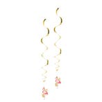 Hawaii Hangdecoratie Flamingo 85cm 2st, Verzenden, Nieuw
