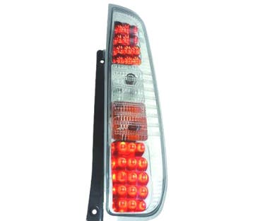 Feux Arrière Pour Ford Fiesta 02-08 Led Fond Chromé, Verzenden