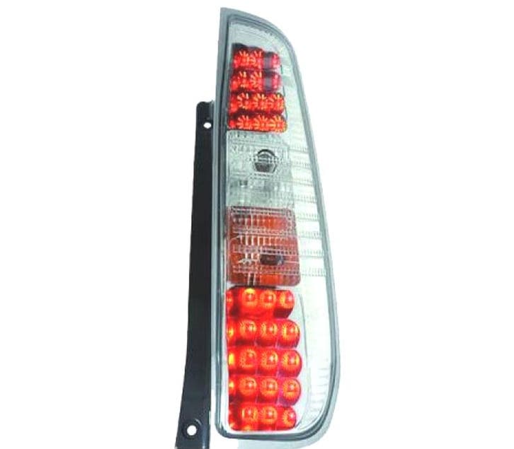 Feux Arrière Pour Ford Fiesta 02-08 Led Fond Chromé, Auto-onderdelen, Verlichting, Verzenden