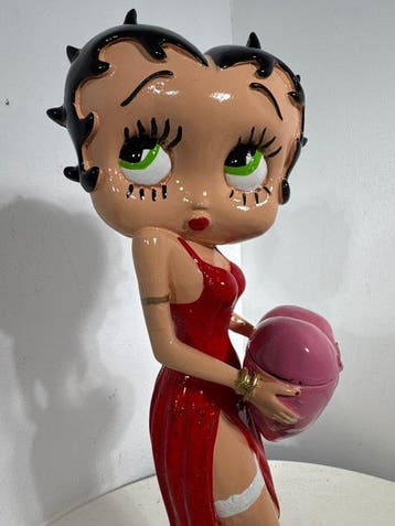 sculptuur, Betty Boop con cuore - 40 cm - Hars, CD & DVD, DVD | Films d'animation & Dessins animés