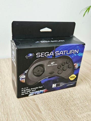 Sega - Saturn - Manette Filaire SEGA Saturn Retro Bit -, Nieuw