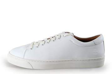 Timberland Sneakers in maat 44½ Wit, Kleding | Heren, Schoenen, Verzenden, Zo goed als nieuw, Sneakers, Wit