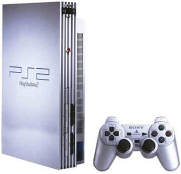 Playstation 2 Console Phat Zilver + Sony Controller, Ophalen of Verzenden