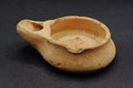 Oud-Grieks Terracotta olielamp - 78 mm (Zonder minimumprijs)