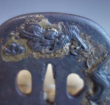 dragon cloud Unryu inlay - - Tuba - Japan