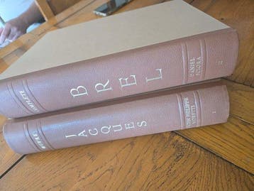 Jacques Brel - Livres Jacques Brel - Œuvre Complète 2 Vol.