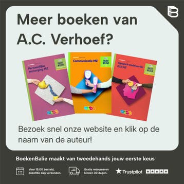 Begeleiden / niveau 3 / Theorieboek / Traject V&V, Verzenden, Zo goed als nieuw, A.C. Verhoef