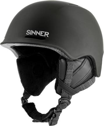 SINNER FORTUNE Unisex Skihelm - MATTE Zwart - Maat S,50-54, Fietsen en Brommers, Verzenden, Zo goed als nieuw, SINNER