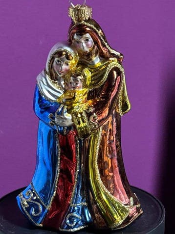 Décoration de Noël Krebs: De Heilige Familie, kerst ornament, Diversen, Nieuw