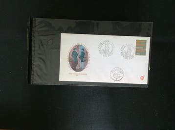 Pays-Bas - Lettres Écu, Télébrevés, Journée du timbre-poste,, Gestempeld