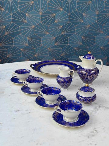 Kaiser Porzellan / Alka - Alboth & Kaiser - Koffieservies