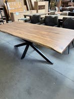 Boomstamtafel, acaciahout (nieuw, outlet), Huis en Inrichting, Nieuw, Overige houtsoorten
