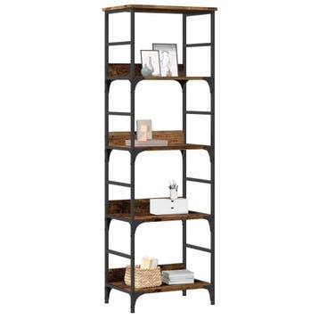 vidaXL Boekenkast 50x33x153 cm bewerkt hout oud houtkleurig, Verzenden, Nieuw