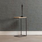 Bijzettafel Mangohout Alys (set Van 2), Verzenden, Nieuw, Industriële meubels, Overige vormen