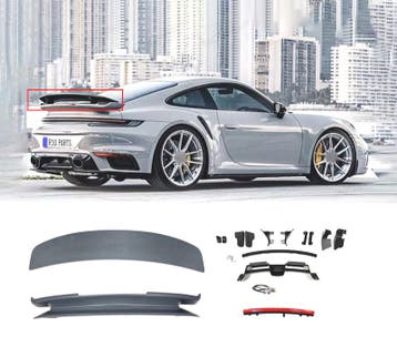 AILERON SPOILER AVEC AÉRODYNAMIQUE ACTIVE PORSCHE 911 CARRER, Autos : Pièces & Accessoires, Verzenden