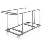 Tafeltrolley | CATERING | Grijs | Wielen (Geremd) |, Verzenden, Nieuw in verpakking