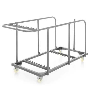 Tafeltrolley | CATERING | Grijs | Wielen (Geremd) |, Verzenden, Nieuw in verpakking