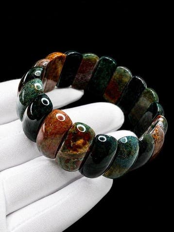 Joli bracelet Agara mousse naturelle de Madagascar –