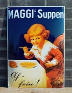 Emaille wandreclame Maggi Suppen, Verzamelen, Verzenden, Nieuw