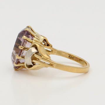 Bague - 18 carats Or jaune, Or blanc Spinelle, Bijoux, Sacs & Beauté