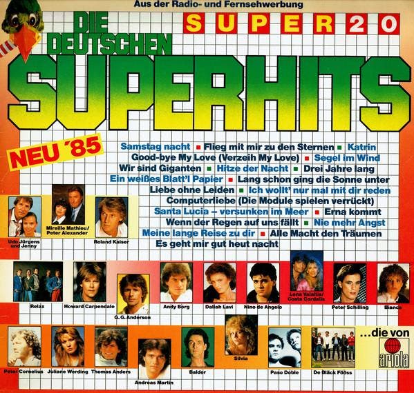 Various - Super 20 - Die Deutschen Superhits Neu 85, Cd's en Dvd's, Vinyl | Pop, Gebruikt, Verzenden