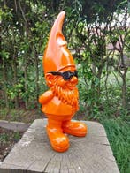 Beeld, funny gnome with sunglasses - 41 cm - polyresin