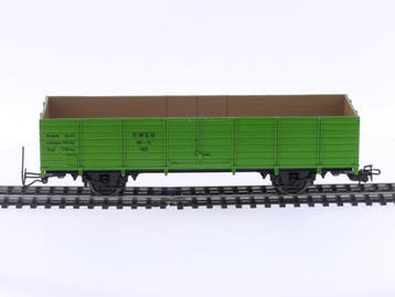 Schaal 0e Märklin 4451 hogebordwagen van de SWEG #5869, Wisselstroom, Gebruikt, Overige typen, Ophalen of Verzenden