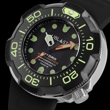 Ublast - Hydro - REF.UBHDR46BKGN - Automatic - Sub 100 ATM -