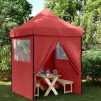 vidaXL Partytent inklapbaar pop-up met 4 zijwanden, Verzenden, Nieuw
