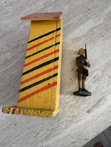 Lineol - Figuur - Lineol soldat belge fixe très rare no, Nieuw